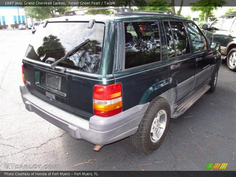 Forest Green Pearl / Taupe 1997 Jeep Grand Cherokee Laredo