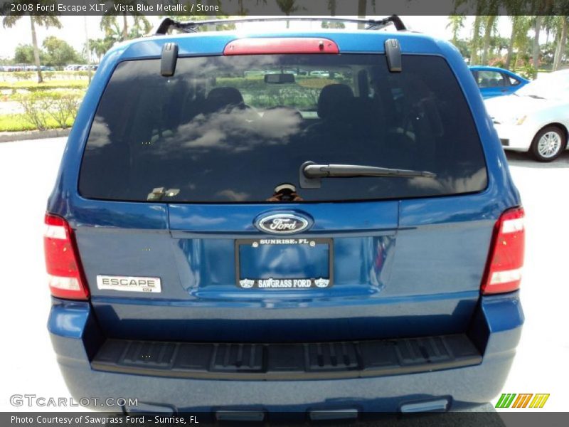 Vista Blue Metallic / Stone 2008 Ford Escape XLT