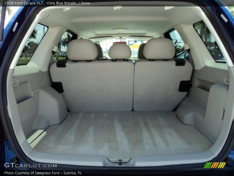 Vista Blue Metallic / Stone 2008 Ford Escape XLT