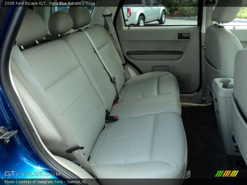 Vista Blue Metallic / Stone 2008 Ford Escape XLT