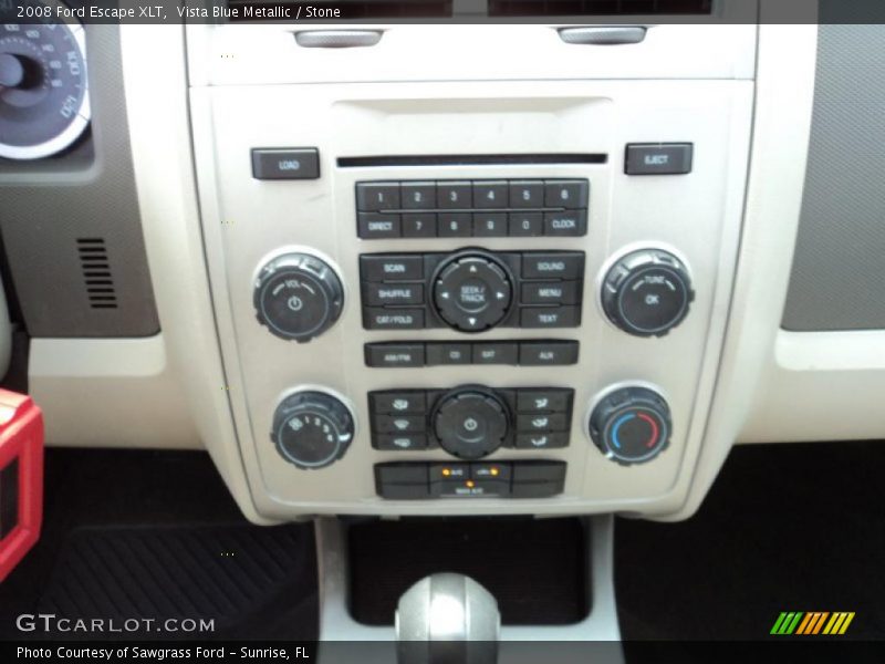 Vista Blue Metallic / Stone 2008 Ford Escape XLT