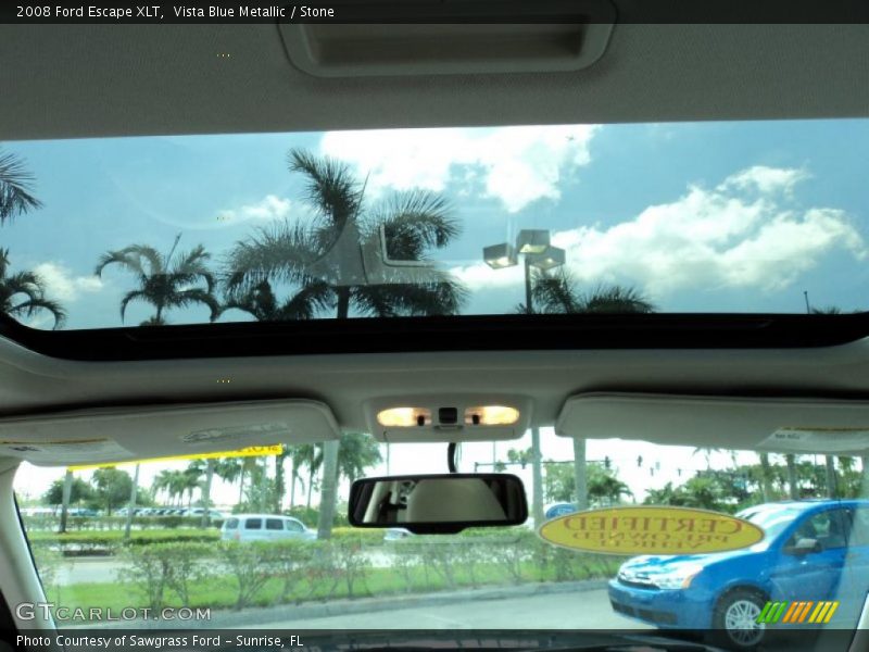 Vista Blue Metallic / Stone 2008 Ford Escape XLT
