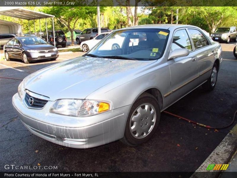 Silver Frost / Gray 2000 Mazda 626 LX