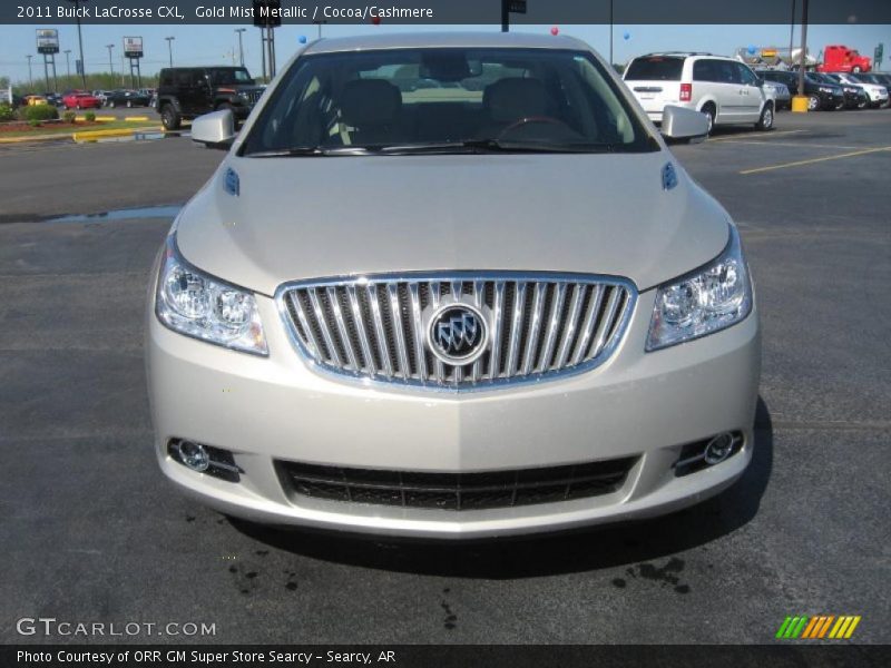 Gold Mist Metallic / Cocoa/Cashmere 2011 Buick LaCrosse CXL