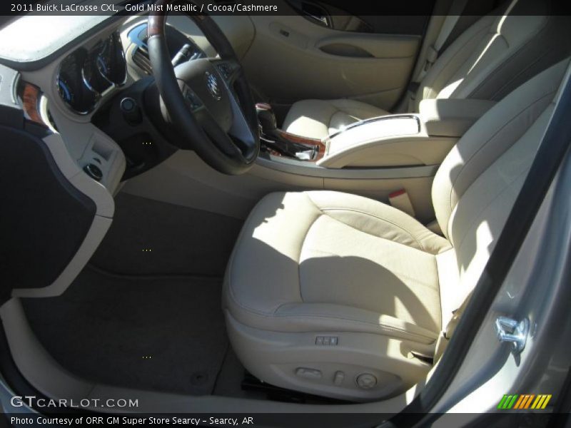 Gold Mist Metallic / Cocoa/Cashmere 2011 Buick LaCrosse CXL