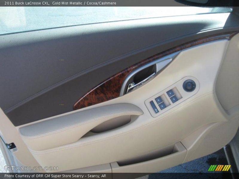 Gold Mist Metallic / Cocoa/Cashmere 2011 Buick LaCrosse CXL