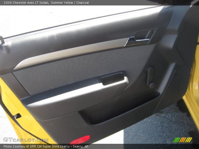Summer Yellow / Charcoal 2009 Chevrolet Aveo LT Sedan
