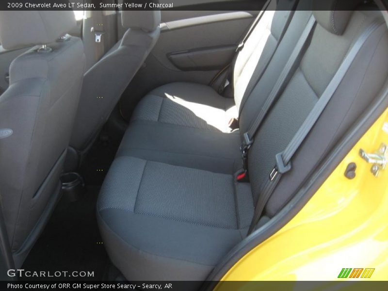Summer Yellow / Charcoal 2009 Chevrolet Aveo LT Sedan