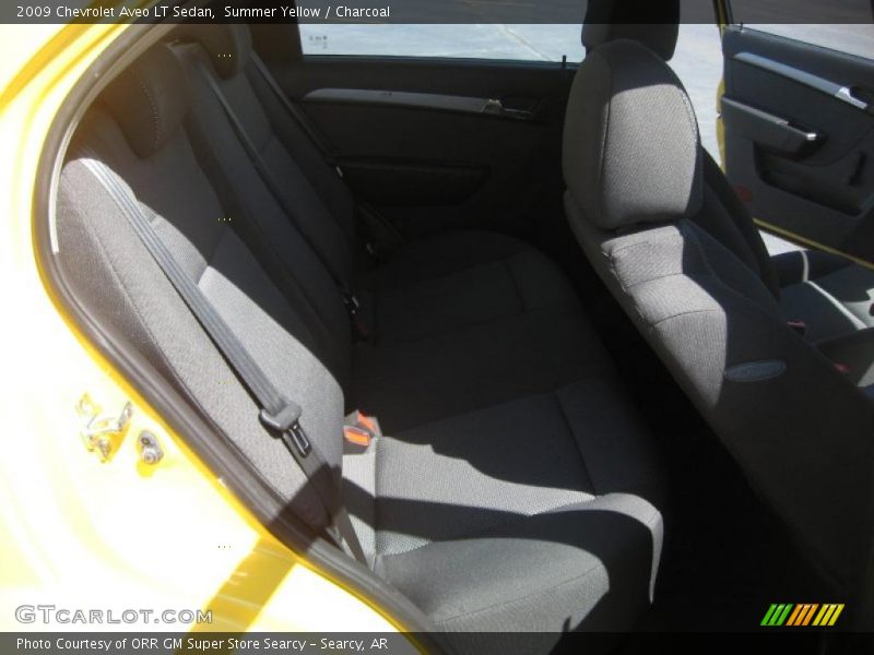 Summer Yellow / Charcoal 2009 Chevrolet Aveo LT Sedan