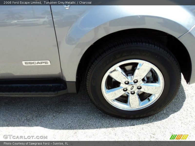 Tungsten Grey Metallic / Charcoal 2008 Ford Escape Limited