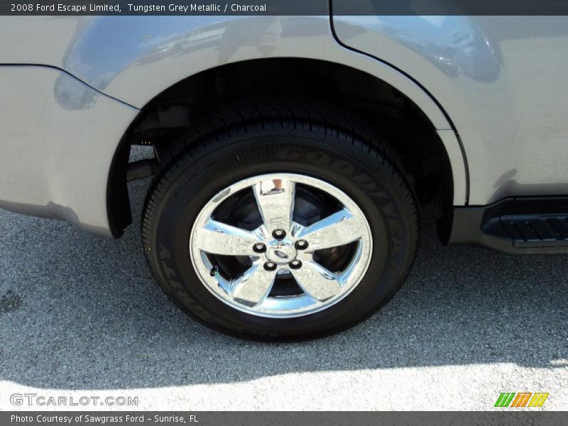 Tungsten Grey Metallic / Charcoal 2008 Ford Escape Limited