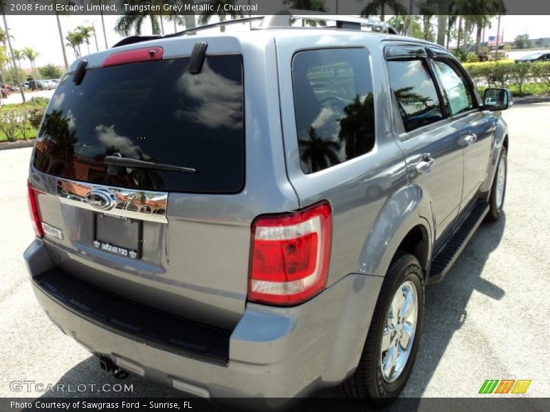 Tungsten Grey Metallic / Charcoal 2008 Ford Escape Limited