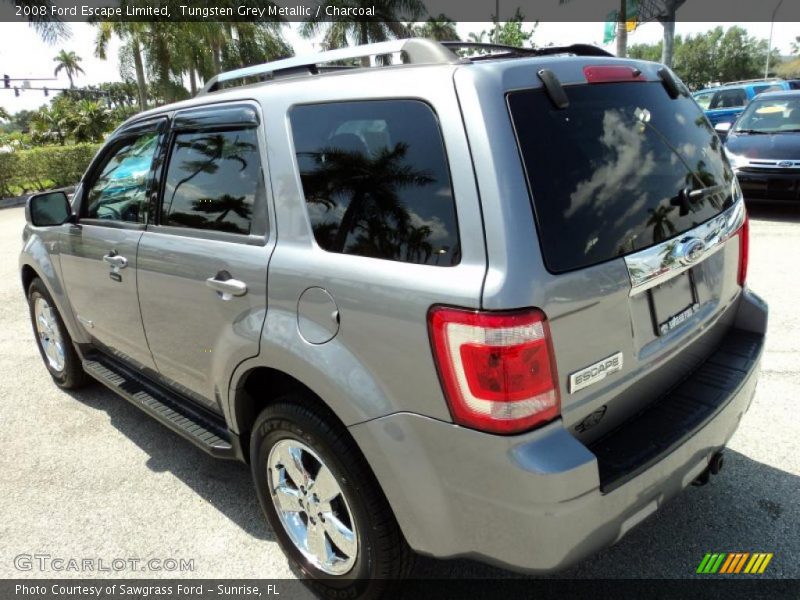 Tungsten Grey Metallic / Charcoal 2008 Ford Escape Limited