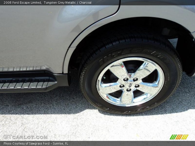 Tungsten Grey Metallic / Charcoal 2008 Ford Escape Limited