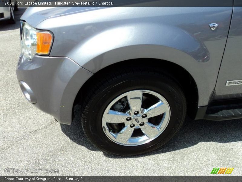 Tungsten Grey Metallic / Charcoal 2008 Ford Escape Limited
