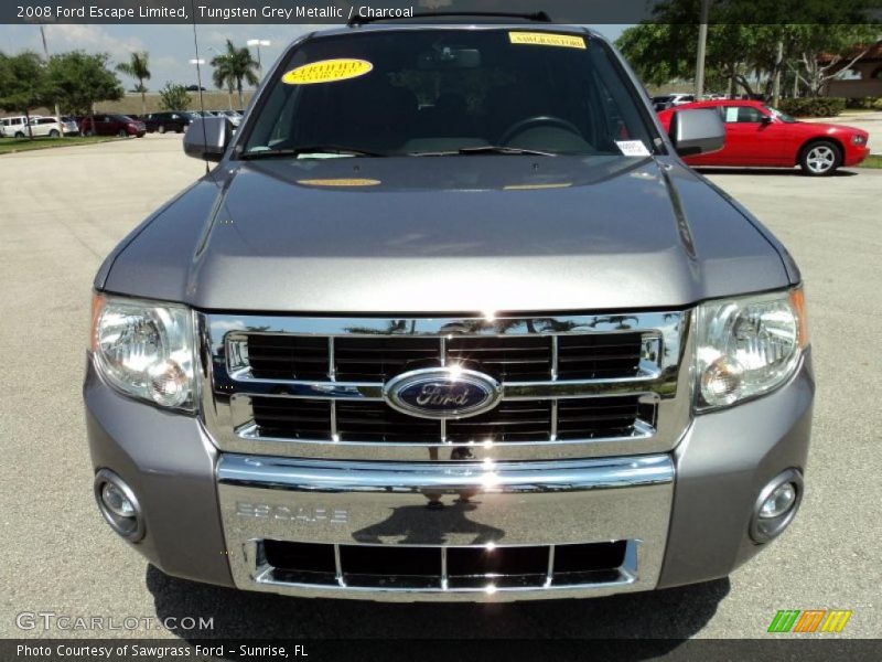 Tungsten Grey Metallic / Charcoal 2008 Ford Escape Limited