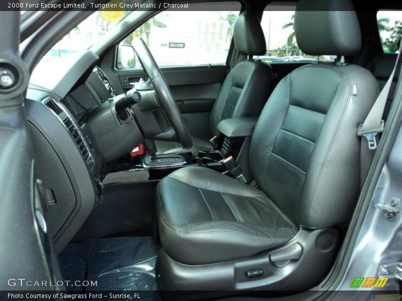 Tungsten Grey Metallic / Charcoal 2008 Ford Escape Limited