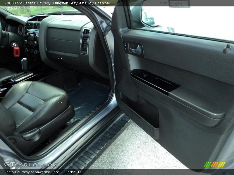 Tungsten Grey Metallic / Charcoal 2008 Ford Escape Limited