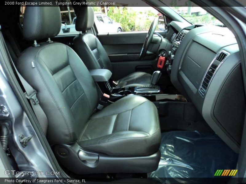 Tungsten Grey Metallic / Charcoal 2008 Ford Escape Limited