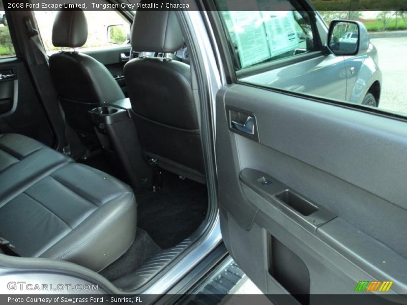 Tungsten Grey Metallic / Charcoal 2008 Ford Escape Limited