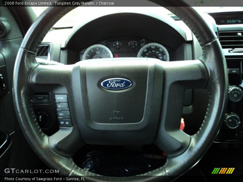 Tungsten Grey Metallic / Charcoal 2008 Ford Escape Limited