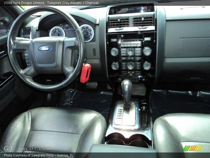 Tungsten Grey Metallic / Charcoal 2008 Ford Escape Limited