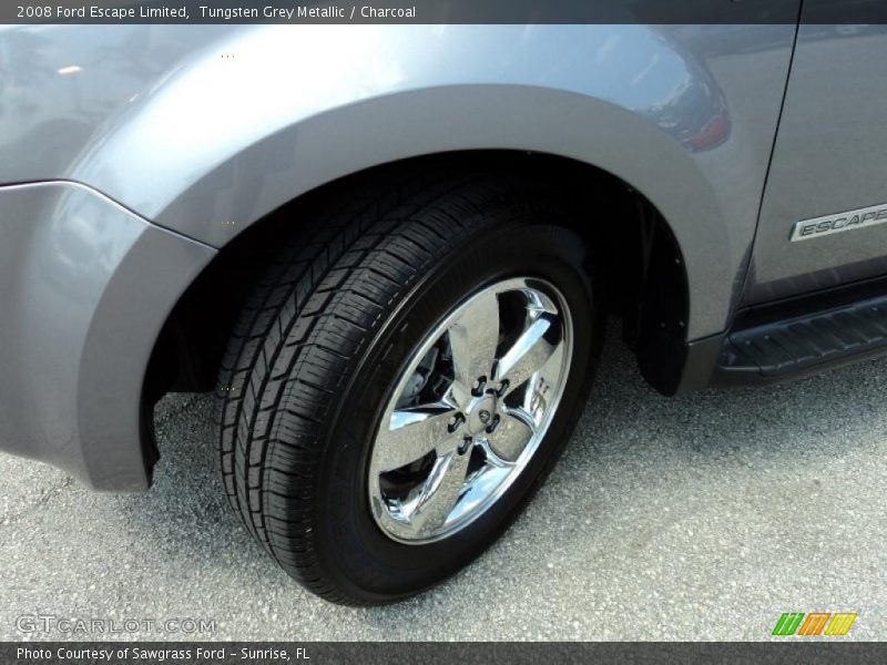 Tungsten Grey Metallic / Charcoal 2008 Ford Escape Limited