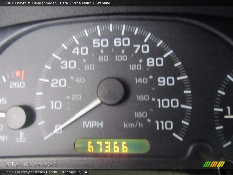 Ultra Silver Metallic / Graphite 2004 Chevrolet Cavalier Sedan