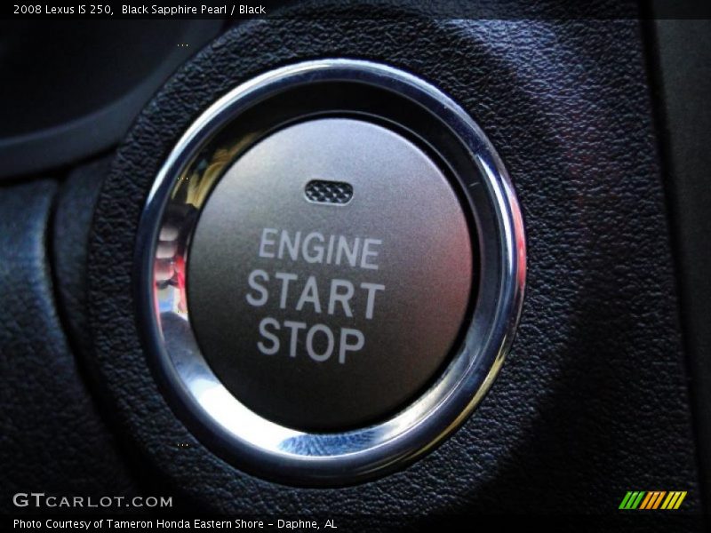 Black Sapphire Pearl / Black 2008 Lexus IS 250