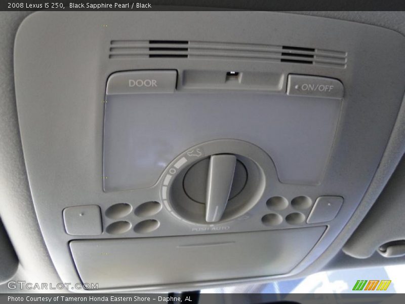 Black Sapphire Pearl / Black 2008 Lexus IS 250