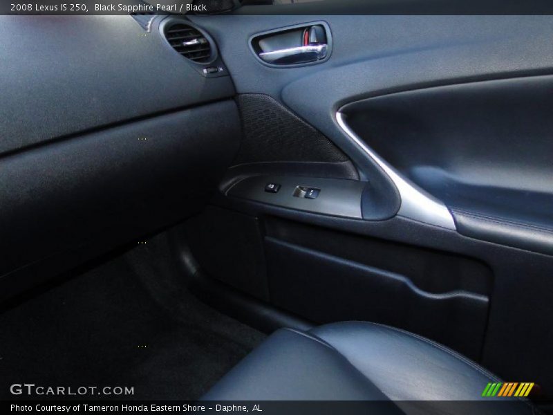 Black Sapphire Pearl / Black 2008 Lexus IS 250