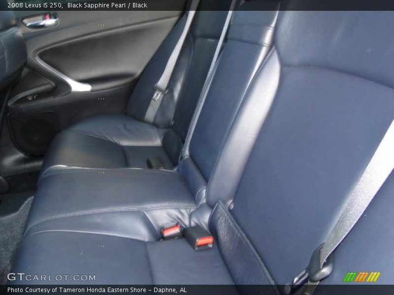 Black Sapphire Pearl / Black 2008 Lexus IS 250
