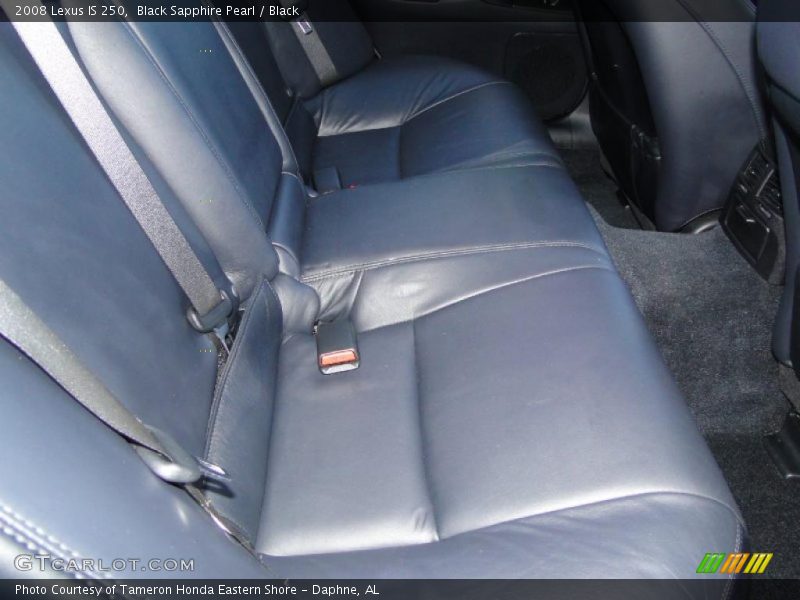 Black Sapphire Pearl / Black 2008 Lexus IS 250