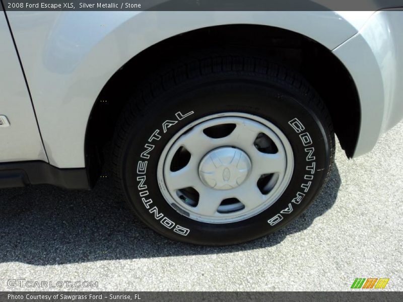 Silver Metallic / Stone 2008 Ford Escape XLS
