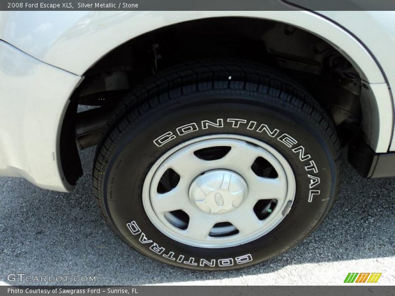 Silver Metallic / Stone 2008 Ford Escape XLS