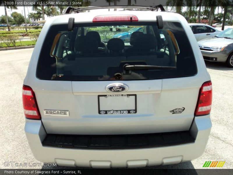 Silver Metallic / Stone 2008 Ford Escape XLS