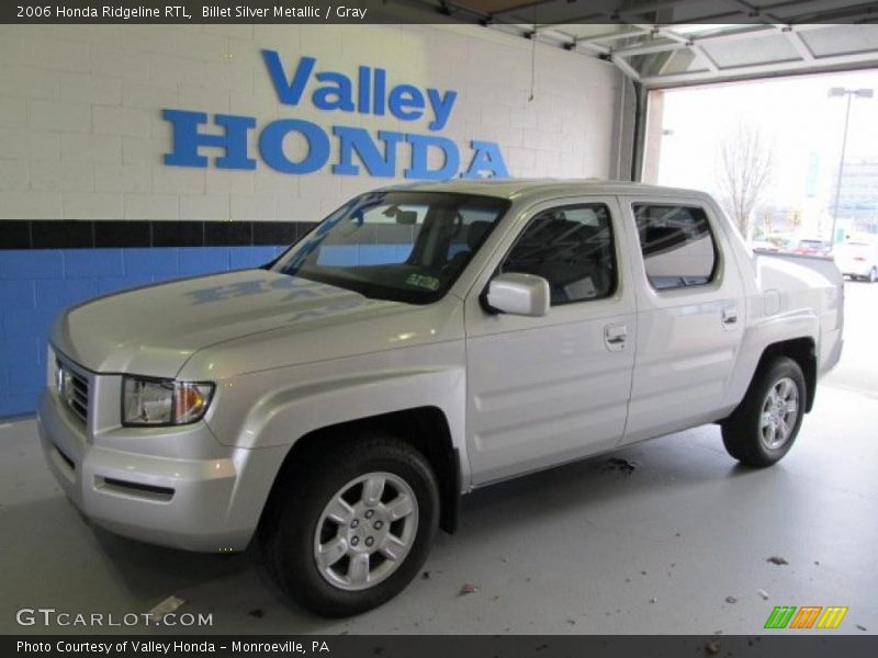 Billet Silver Metallic / Gray 2006 Honda Ridgeline RTL
