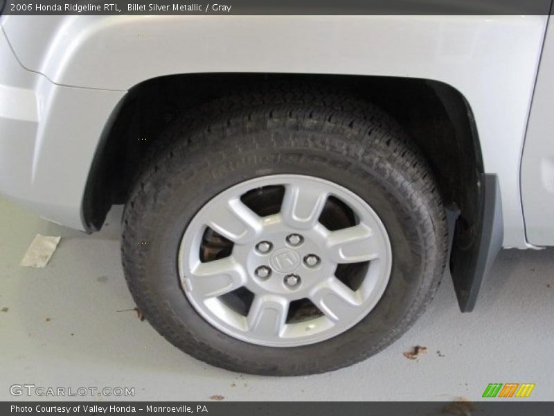Billet Silver Metallic / Gray 2006 Honda Ridgeline RTL