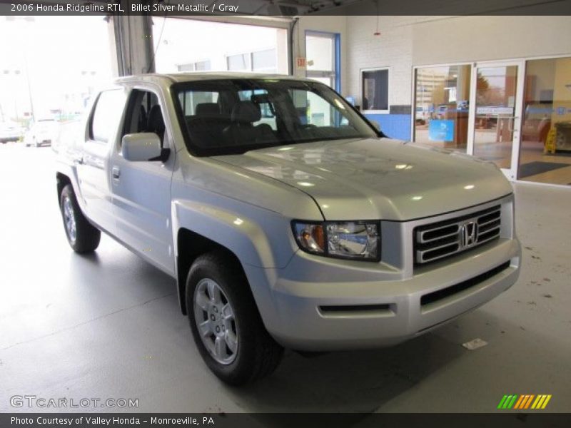 Billet Silver Metallic / Gray 2006 Honda Ridgeline RTL