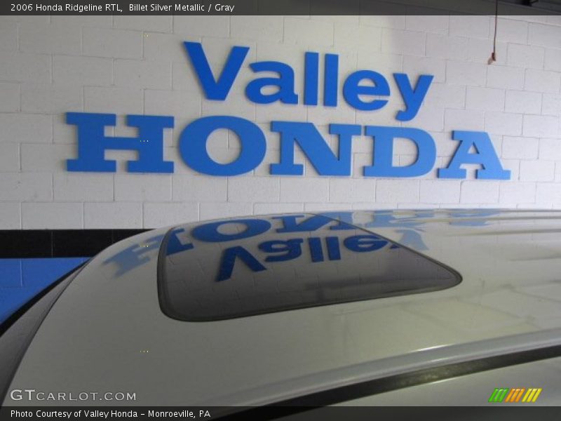 Billet Silver Metallic / Gray 2006 Honda Ridgeline RTL