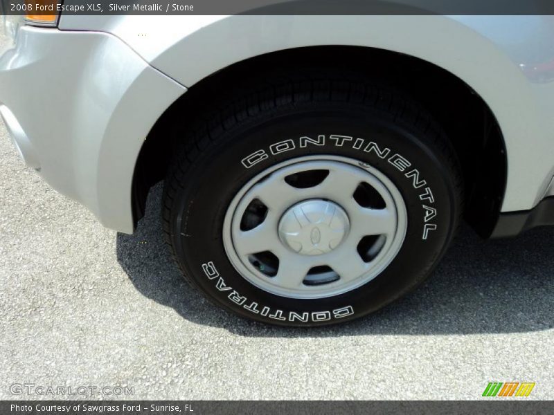 Silver Metallic / Stone 2008 Ford Escape XLS