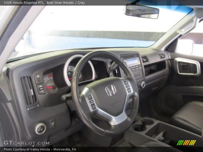 Billet Silver Metallic / Gray 2006 Honda Ridgeline RTL