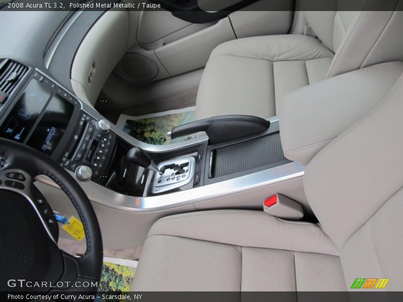 Polished Metal Metallic / Taupe 2008 Acura TL 3.2