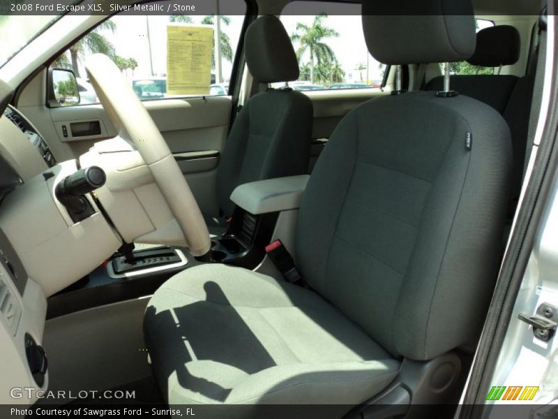 Silver Metallic / Stone 2008 Ford Escape XLS