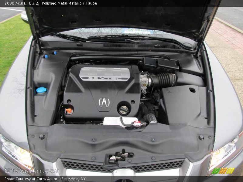 Polished Metal Metallic / Taupe 2008 Acura TL 3.2
