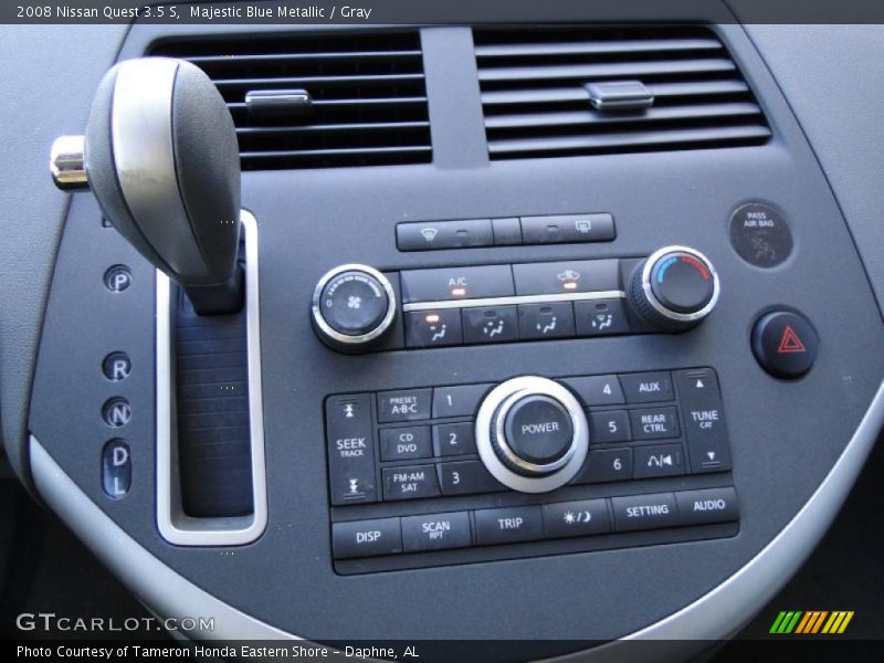 Majestic Blue Metallic / Gray 2008 Nissan Quest 3.5 S