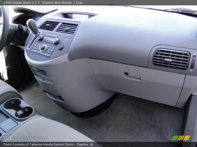 Majestic Blue Metallic / Gray 2008 Nissan Quest 3.5 S