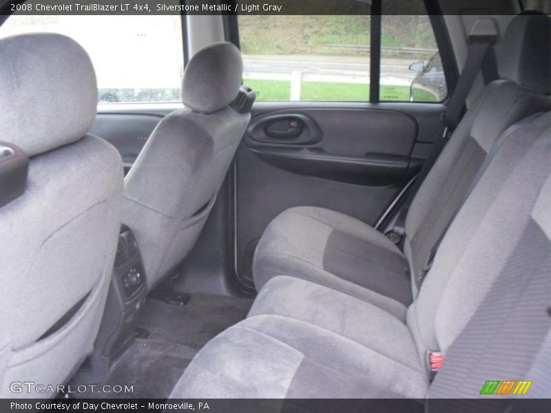 Silverstone Metallic / Light Gray 2008 Chevrolet TrailBlazer LT 4x4