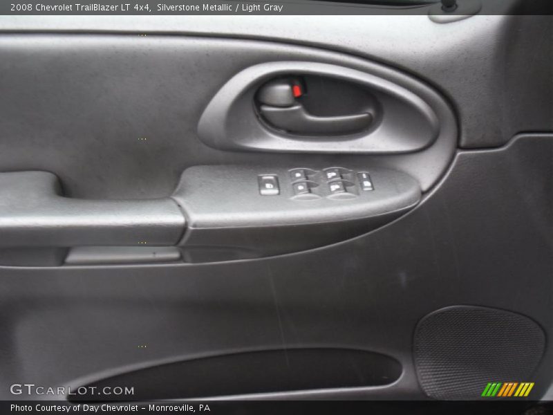 Silverstone Metallic / Light Gray 2008 Chevrolet TrailBlazer LT 4x4
