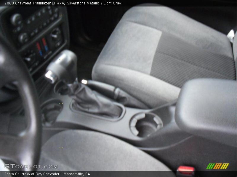 Silverstone Metallic / Light Gray 2008 Chevrolet TrailBlazer LT 4x4